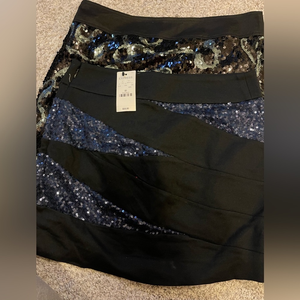 Mini skirts and bralettes